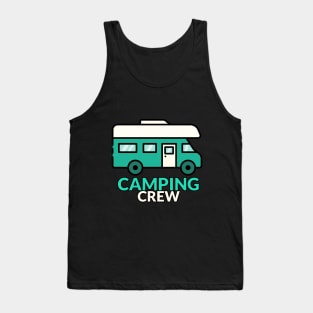 Campervan, camping crew t-shirt Tank Top